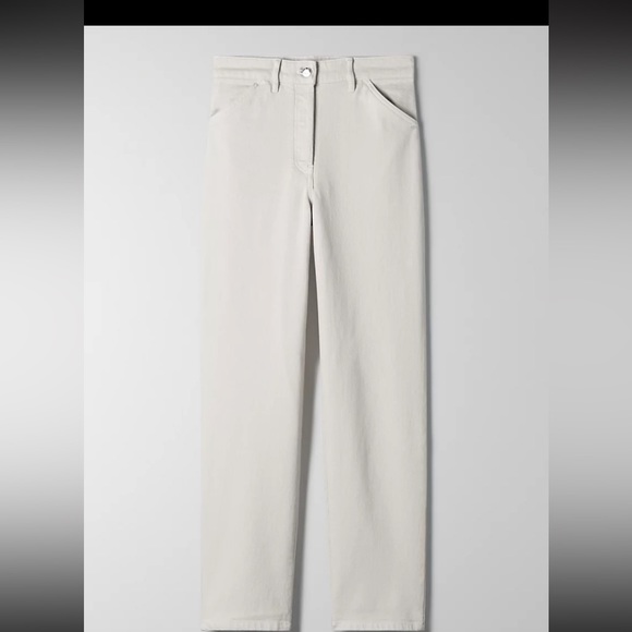 Aritzia Wilfred free Kelsey pant in bone color - Picture 6 of 11